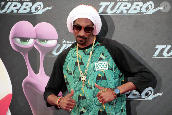 Snoop Lion (Snoop Dogg)- People a la premiere du film "Turbo" a Barcelone, le 25 juin 2013