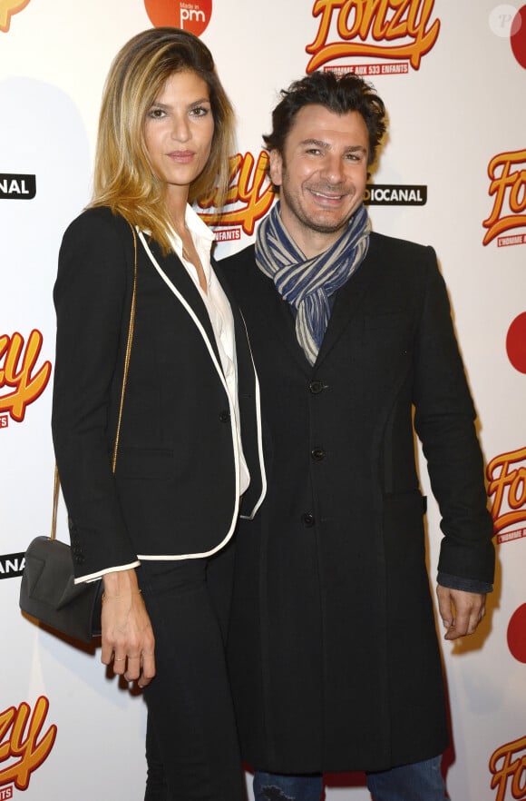 Isabelle Funaro et Michael Youn - Avant-premiere du film "Fonzy" au Gaumont Opera a Paris. Le 25 octobre 2013