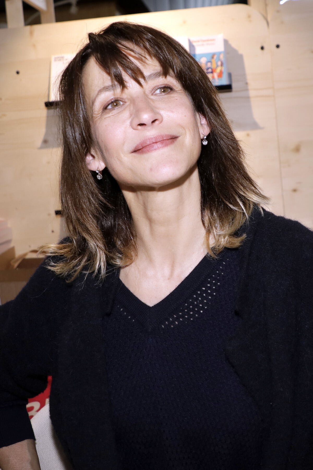 Photo : "J'ai fait de mon mieux", expliquait Sophie Marceau en interview  avec "Psychologies Magazine". Sophie Marceau - Festival du Livre de Paris  au Grand Palais Éphémère à Paris. © Cedric Perrin /
