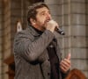 Une voix d'or dans un écrin de velours.
Exclusif - Patrick Fiori - L'ONG Elisecare organise un concert pour la Paix dédié aux réfugiés arméniens du Haut-Karabagh en la cathédrale de Monaco. © Michael Triau/Bestimage