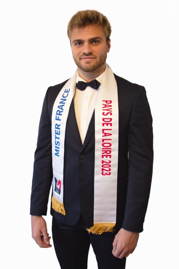 Lucien Potier représente la région Pays de la Loire au concours Mister France 2024.