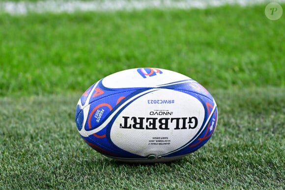 Wilfrid Hounkpatin est accusé d'avoir asséné plusieurs coups à sa compagne
Coupe du Monde de Rugby France 2023 - Match de quart de finale "Irlande - Nouvelle Zélande (24-28)" à Saint-Denis, le 14 octobre 2023.