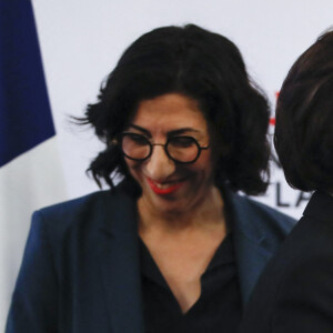 Passation de pouvoir au ministère de la Culture - Rachida Dati remplace Rima Abdul Malak le 12 janvier 2024. © Michael Baucher / Panoramic / Bestimage