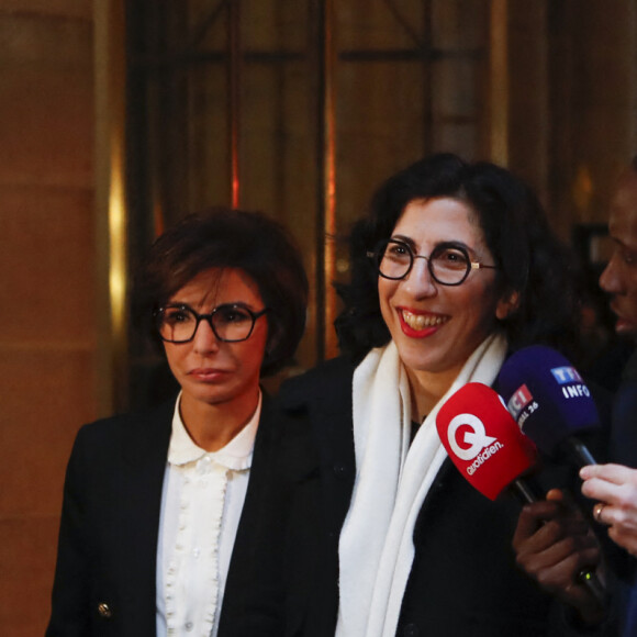Rachida Dati s'est mariée, en novembre 1992, à un "ami de la famille, en Algérie".
Passation de pouvoir au ministère de la Culture - Rachida Dati remplace Rima Abdul Malak le 12 janvier 2024. © Michael Baucher / Panoramic / Bestimage