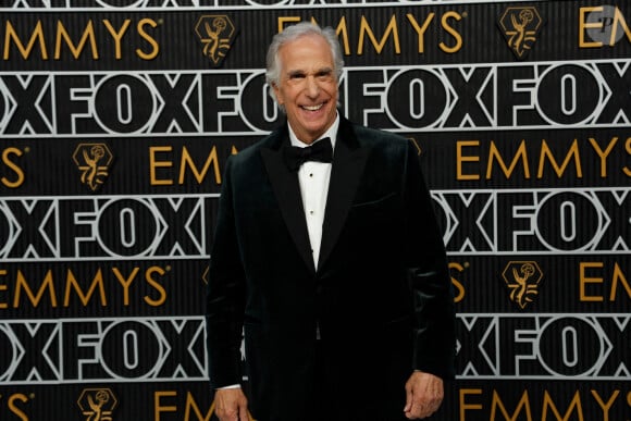 Henry Winkler - 75e cérémonie des Emmy Awards au Peacock Theater de Los Angeles. Le 15 janvier 2024. @ Kevork Djansezian-USA Today/SPUS/ABACAPRESS.COM