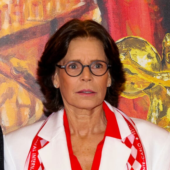 La princesse Stephanie de Monaco lors de l'ouverture du 46ème Festival International du Cirque de Monte-Carlo, le 19 janvier 2024. © Claudia Albuquerque/Bestimage