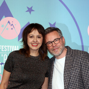 Valérie Bonneton, Guillaume De Tonquédec au photocall des arrivées de la cérémonie de clôture du 27ème Festival International du Film de Comédie de l'Alpe d'Huez, France, le 20 janvier 2024. © Dominique Jacovides/Bestimage