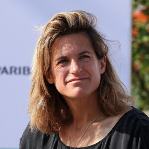 Amélie Mauresmo - BNP Paribas célèbre 50 ans de fidélité lors des internationaux de France de Tennis de Roland Garros 2023 à Paris le 28 mai 2023. 
