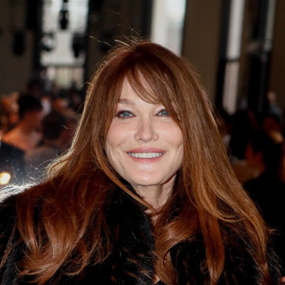 La semaine de la Haute Couture touche à sa fin.
Carla Bruni-Sarkozy - Défilé Haute Couture Zuhair Murad au palais de Tokyo à Paris. © Christophe Clovis / Bestimage