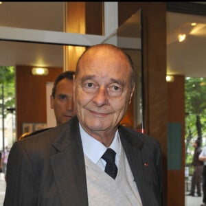 Jacques Chirac - Gala de la fondation Culture et diversité au théâtre du Rond Point à Paris