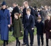 Mais quelle ne fut pas la surprise de Kate de constater que ses enfants chéris n'étaient pas là pour l'accueillir comme le dévoile le Daily Mail 
Le prince William, prince de Galles, et Catherine (Kate) Middleton, princesse de Galles, avec leurs enfants le prince George de Galles, la princesse Charlotte de Galles et le prince Louis de Galles à Sandringham le 25 décembre 2023