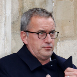 L'animateur de 65 ans s'est exprimé dans Paris Match sur sa mort
 
Christophe Dechavanne lors des obsèques de Dick Rivers en l'église Saint-Pierre de Montmartre à Paris le 2 mai 2019.