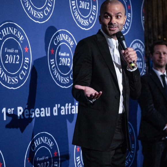 Le Chinese Business Club ouvre sa saison des déjeuners officiels avec T.Parker en invité d'honneur au Westin Paris Vendôme le 2 février 2024