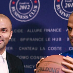 Exclusif - Tony Parker - Le Chinese Business Club ouvre sa saison des déjeuners officiels avec T.Parker en invité d'honneur au Westin Paris Vendôme le 2 février 2024. © Rachid Bellak / Bestimage 