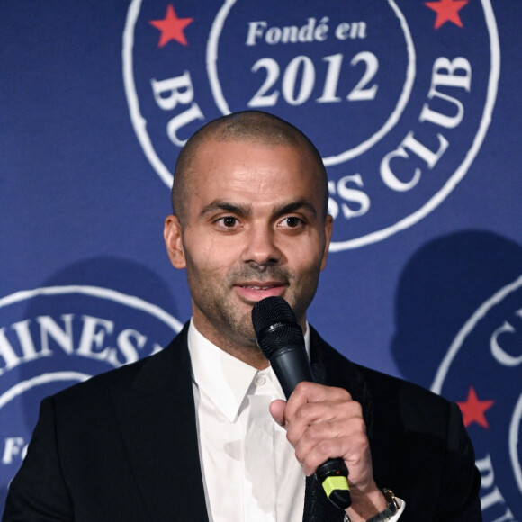 Exclusif - Tony Parker - Le Chinese Business Club ouvre sa saison des déjeuners officiels avec T.Parker en invité d'honneur au Westin Paris Vendôme le 2 février 2024. © Rachid Bellak / Bestimage 