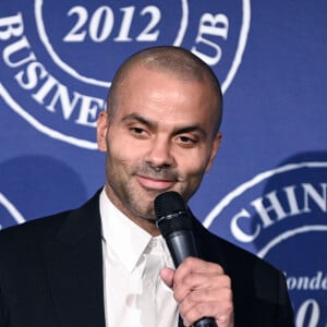 Exclusif - Tony Parker - Le Chinese Business Club ouvre sa saison des déjeuners officiels avec T.Parker en invité d'honneur au Westin Paris Vendôme le 2 février 2024. © Rachid Bellak / Bestimage 