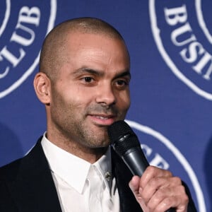 Exclusif - Tony Parker - Le Chinese Business Club ouvre sa saison des déjeuners officiels avec T.Parker en invité d'honneur au Westin Paris Vendôme le 2 février 2024. © Rachid Bellak / Bestimage 