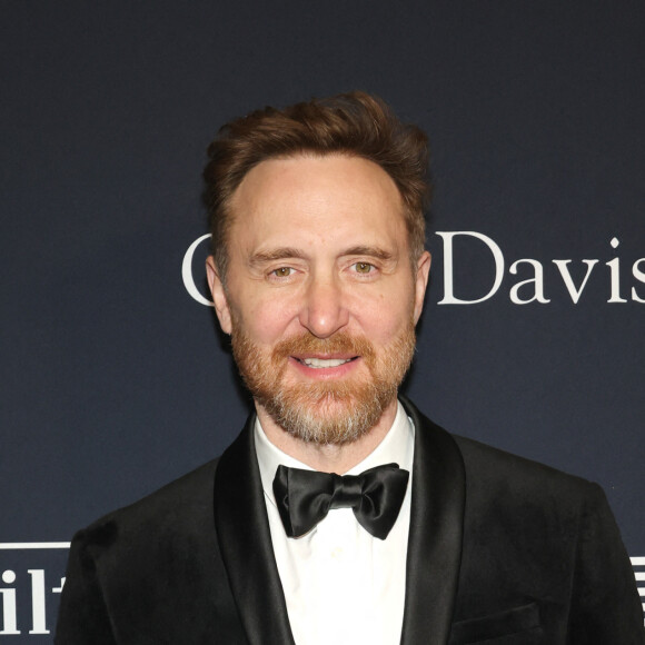 David Guetta - 66e édition du gala pre-Grammy au Beverly Hilton de Los Angeles. Le 3 février 2024.