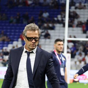 Fabien Galthié - Match de Coupe du monde de rugby entre la France et l'Italie (60-7) à Lyon le 6 octobre 2023. © Cyril Moreau-Dominique Jacovides/Bestimage