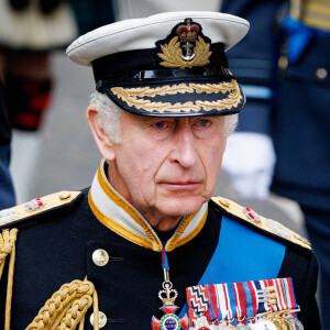 L'état de santé de Charles III inquiète les britanniques. 
Le roi Charles III d'Angleterre - Funérailles d'Etat de la reine Elizabeth II d'Angleterre, à Londres, Royaume Uni. 