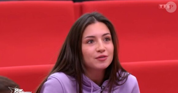 Lénie dans la quotidienne du 29 décembre 2023 de la "Star Academy" diffusée sur TF1.