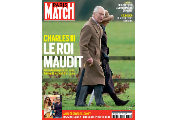 Couverture du magazine "Paris Match" du 8 février 2024
