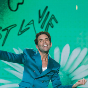 Exclusif - Mika - Enregistrement de l'émission "Les 20 chansons préférées des français de 2023" au Millésium à Epernay, présentée par E.Gossuin, et diffusée sur M6 le 24 décembre 2023 © Christophe Clovis / Bestimage