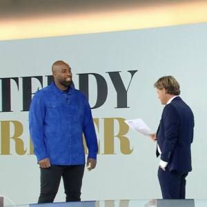 Laurent Delahousse a finalement reçu Teddy Riner dans "20h30 le dimanche", sur France 2, après qu'il ne se soit pas présenté la semaine passée.