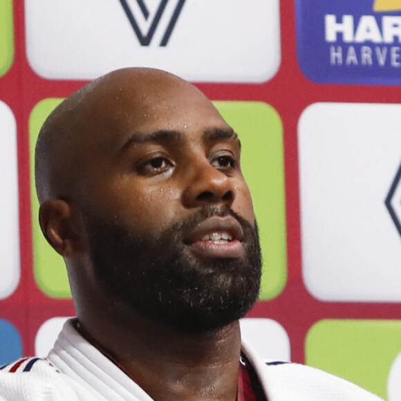 Teddy Riner (FRA) - Judo : Le Paris Grand Slam 2024. Paris, le 4 février 2024. 