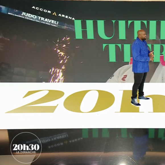Laurent Delahousse a finalement reçu Teddy Riner dans "20h30 le dimanche", sur France 2, après qu'il ne se soit pas présenté la semaine passée.