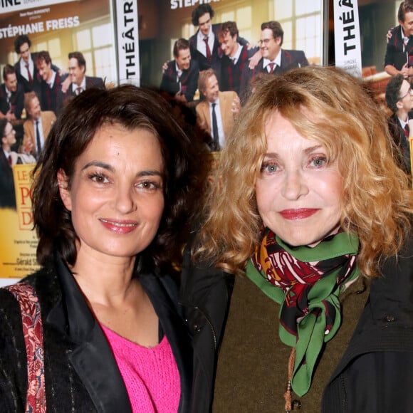 Exclusif - Fanny Gilles et Fanny Cottençon - Personnalités à la générale de la pièce de théâtre " Le Cercle des Poètes Disparus " au Théâtre Antoine à Paris, France. Le 8 Février 2024. © Bertrand Rindoff / Bestimage 