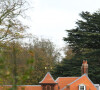 Il faut dire que ce manoir géorgien, cadeau de mariage d'Elizabeth II, a tout pour leur plaire puisqu'il se trouve au coeur d'un parc de 8000 hectares 
Archives - Illustration de l'évolution de la maison du prince William et de Kate Middleton, duc et duchesse de Cambridge, "Anmer Hall" dans le Norfolk. 