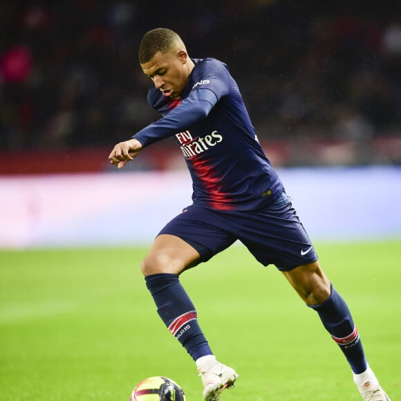 Info du 15 février 2024 - Kylian Mbappé a annoncé au PSG son départ cet été - Info - Kylian Mbappé nommé capitaine de l'équipe de France par Didier Deschamps - Kylian Mbappé - Match de Ligue 1 Conforama "PSG - Dijon (4-0)" au Parc des Princes, le 18 mai 2019. 