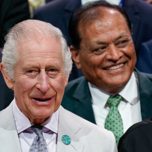 Le roi Charles III d'Angleterre, lors d'une réception du Forum des affaires et de la philanthropie sur le climat à Expo City à Dubaï, lors de la Cop28, le 30 novembre 2023. 