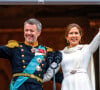 Il est le cousin du roi Frederik X de Danemark, du roi Harald V de Norvège, du roi Philippe de Belgique, du grand-duc Henri de Luxembourg, du roi Felipe VI d'Espagne et du roi Charles III.
Le roi Frederik X de Danemark et la reine Mary de Danemark - Intronisation du roi Frederik X au palais Christiansborg à Copenhague, Danemark le 14 janvier 2024.