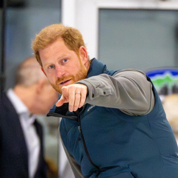 Prince Harry - Préparation Invictus Games d'Hiver 2025, Vancouver Canada.