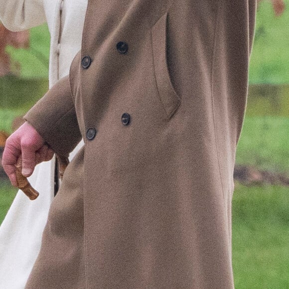 Le roi Charles III d'Angleterre et Camilla Parker Bowles, reine consort d'Angleterre sont allés à l'église de Sandringham le 11 février 2024. 