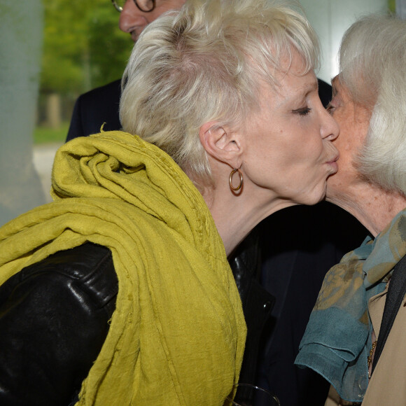 Micheline Presle et sa fille Tonie Marshall - Rétrospective Philippe de Broca à la Cinémathèque française à Paris, le 6 mai 2015.