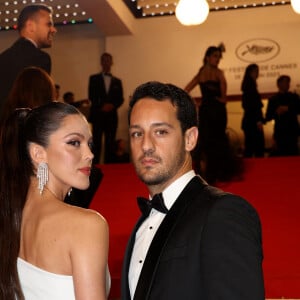 Iris Mittenaere et son fiancé Diego El Glaoui - Montée des marches du film " Le retour (Homecoming) " lors du 76ème Festival International du Film de Cannes, au Palais des Festivals à Cannes. Le 17 mai 2023 © Jacovides-Moreau / Bestimage