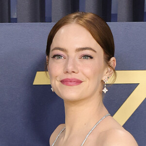 Emma Stone - Photocall de la 30ème cérémonie Screen Actors Guild Awards à Los Angeles, le 24 février 2024. 