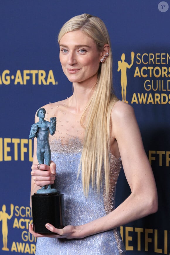 Ils ont honoré Elizabeth Debicki (The Crown) - Les célébrités lors de la 30ème cérémonie Screen Actors Guild Awards à Los Angeles (SAG Awards), le 24 février 2024.