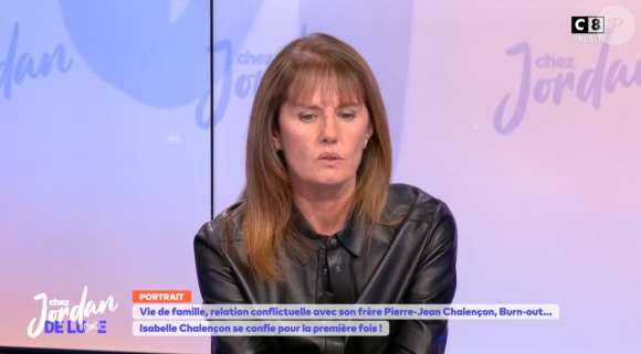 Isabelle Chalençon évoque son burn-out à l'époque de "Télématin", dans "Chez Jordan" mardi 27 février 2024 sur C8.