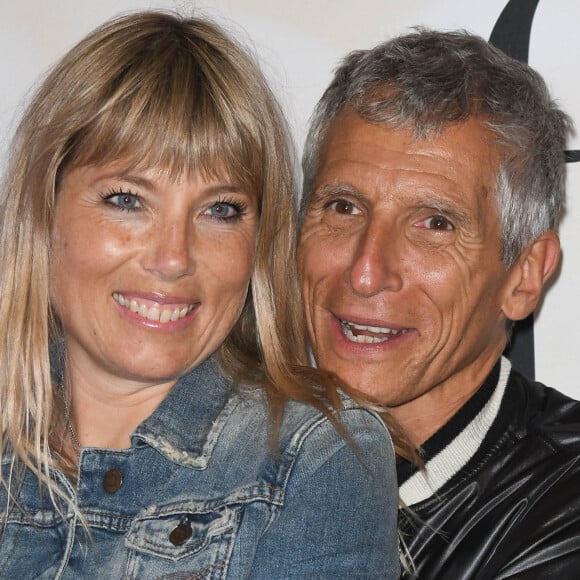 Nagui et sa femme Mélanie Page - Avant-première du film "Les fantasmes" au cinéma Pathé Wepler à Paris. Le 24 juin 2021 © Coadic Guirec / Bestimage