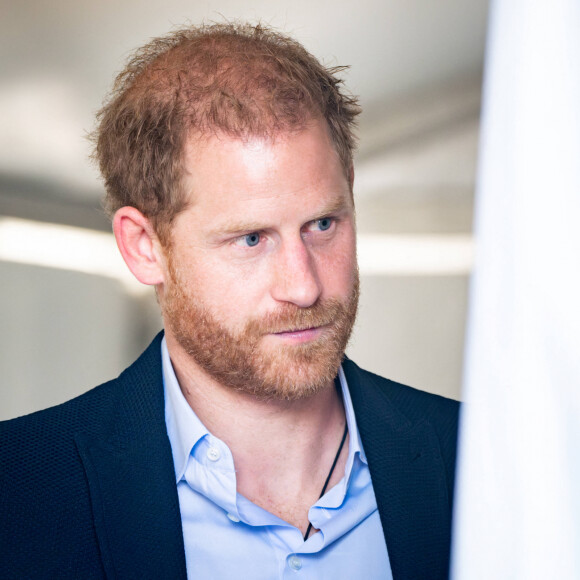 Le prince Harry, duc de Sussex, assiste aux Invictus Games 2023 (Jour 2) à Düsseldorf, Allemagne, le 11 septembre 2023. © Imago/Panoramic/Bestimage