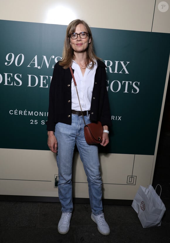 Isabelle Carré lors de la soirée des 90 ans du prix des Deux Magots à Paris le 25 septembre 2023. © Denis Guignebourg / Bestimage