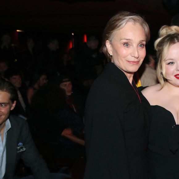 Kristin Scott Thomas et Nicola Coughlan - Présentation de la nouvelle collection de Christian Louboutin au Trianon, dans le cadre de la Fashion Week de Paris, le 4 mars 2024. © Bertrand Rindoff / Bestimage