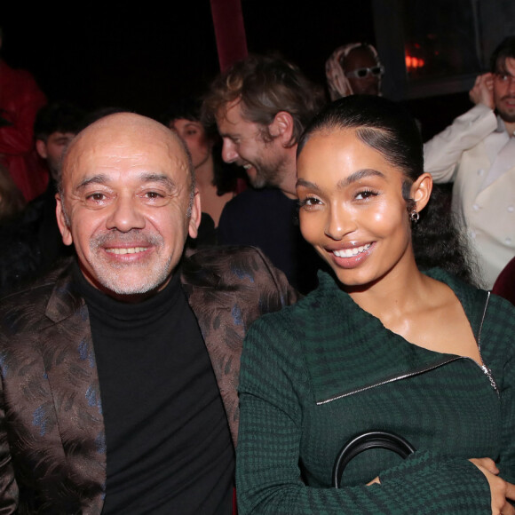 Chiara Mastroianni, Christian Louboutin, Yara Shahidi et la princesse Alexandra de Hanovre - Présentation de la nouvelle collection de Christian Louboutin au Trianon, dans le cadre de la Fashion Week de Paris, le 4 mars 2024. © Bertrand Rindoff / Bestimage