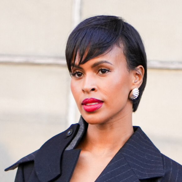 Sabrina Dhowre Elba - Arrivées au défilé de mode Sacai collection femme automne/hiver 2024-2025 au Ground Control à Paris lors de la fashion week (PFW) le 4 mars 2024. © Lucia Sabatelli / Bestimage