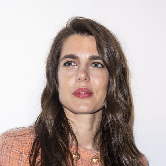 Charlotte Casiraghi - Défilé Chanel femme automne-hiver 2024-2025 au Grand Palais Éphémère lors de la Fashion Week de Paris. Le 5 mars 2024. © Olivier Borde / Bestimage