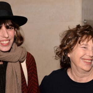 Jane Birkin et sa fille Lou Doillon - Ouverture de la rétrospective Jane Birkin à la cinémathèque française à Paris le 25 janvier 2017 . © Veeren/Bestimage